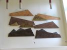 East of Eden | Sculptures by Craig Robb | The Avenues Crofton Park in Broomfield. Item composed of birch wood and steel