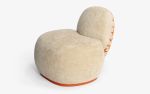 Fuyu XS Modern Armchair Bergere | Chairs by LAGU. Item composed of wood & fabric compatible with modern style