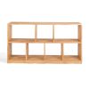 Zuma Para solid wood low open bookcase | Shelving in Storage by Modwerks Furniture Design. Item made of wood compatible with minimalism and contemporary style