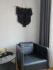Black Macrame Wall Decor | Macrame Wall Hanging in Wall Hangings by Got A Knot. Item made of cotton compatible with boho style
