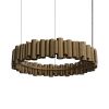 Cityscapes | Chandeliers by JSPR | Post-Plaza Hotel & Grand Café in Leeuwarden. Item composed of aluminum