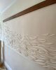 Porcelain Tapestry | Wall Hangings by Anastasia Tumanova. Item composed of ceramic