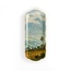 "Hanalei Valley" Wall Art :Ceramic Plates/Oil on Canvas | Wall Sculpture in Wall Hangings by Studio DeSimoneWayland. Item made of canvas with ceramic works with contemporary style