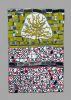 Harmony v Cacophony - Winter Series No. 6 | Wall Sculpture in Wall Hangings by Gila Mosaics Studio. Item composed of birch wood & ceramic compatible with contemporary style