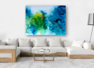 'Earth III' | Paintings by Christina Twomey Art + Design. Item made of birch wood works with minimalism & contemporary style