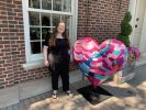 Art From My Heart | Public Sculptures by Leah Nadeau. Item composed of synthetic in contemporary or eclectic & maximalism style
