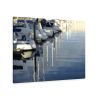 Blue Harbor 4608 | Prints in Paintings by Petra Trimmel. Item made of canvas with metal