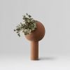 Ball Pot Terracotta | Vase in Vases & Vessels by Masquespacio. Item composed of stoneware