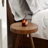 Side Table | Tables by Solid Manufacturing Co.. Item composed of oak wood