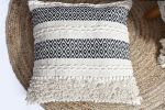 Amelia Boho Artisanal Weaved Cushion cover_Handcrafted | Pillows by Humanity Centred Designs. Item composed of cotton in boho or minimalism style
