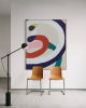 Field Trip | Oil And Acrylic Painting in Paintings by Chi Fun Wong. Item composed of wood in minimalism or mid century modern style