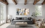 Whale Song | Oil And Acrylic Painting in Paintings by Julianna Poldi. Item made of canvas with synthetic