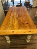 Heartpine Farm Table | Tables by Peach State Sawyer Services | Rustic Vibes in Evans