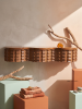 Kari Shelf - Antique Teak Wood Bookshelf | Shelving in Storage by THE STUDIO GRAIN. Item made of wood works with mid century modern style