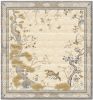 Rug Chinese Pheonix Celeste hand-knotted chinoiserie style | Area Rug in Rugs by Atelier Tapis Rouge. Item in traditional style
