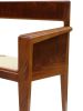 Mahogany Settee With Crotch Accents | Couch in Couches & Sofas by CraftsmansLife: Donald DiMauro Woodwork & Design. Item composed of wood