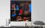 Parmenides | Oil And Acrylic Painting in Paintings by Adam Shaw Studio. Item composed of canvas and synthetic