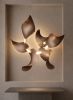 Dune 6 Cluster Pendant Light | Chandeliers by MOSS Objects. Item made of metal works with contemporary & japandi style