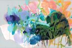 Garden of Wild | Oil And Acrylic Painting in Paintings by Claire Desjardins. Item made of canvas with synthetic