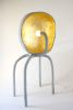 Bold White Floor Lamp - IC 17 by Studio Josha | Lamps by Studio Josha. Item composed of steel and fiber in contemporary or eclectic & maximalism style