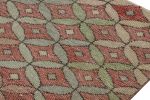 Vintage Zeki Müren Runner Rug in Red with Trellises | Area Rug in Rugs by Rug and Kilim