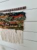 Earth Tone Rustic Fiber Art Wall Hanging;  Merino Wool Art | Tapestry in Wall Hangings by Fiber Art by Melanie. Item composed of wood & cotton compatible with country & farmhouse and eclectic & maximalism style