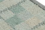 Rug & Kilim’s Scandinavian Rug in Seafoam green and Teal | Area Rug in Rugs by Rug and Kilim