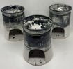Waxmelt burner - monochrome | Candle Holder in Decorative Objects by Rosie Hay Ceramics. Item made of stoneware