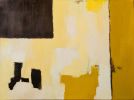 Remnants #2 — Neutral Abstract Oil on Canvas (24×18 in) | Oil And Acrylic Painting in Paintings by Vincent Salvati – Contemporary Abstract Painter | NJ`. Item composed of canvas in minimalism or contemporary style