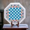 Handmade chess table, Luxury chess table, Marble chess table | Side Table in Tables by Innovative Home Decors. Item made of marble