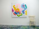 Swizzle Swizzle | Oil And Acrylic Painting in Paintings by Claire Desjardins. Item composed of canvas & synthetic