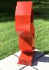 Fortuna II Modern Tall Outdoor/Indoor Abstract Sculpture | Sculptures by VK Sculptures. Item made of aluminum compatible with mid century modern and contemporary style