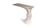 Amorph Frolic Console Table, Wall-Mounted, White Matte | Tables by Amorph | Los Angeles in Los Angeles. Item made of wood