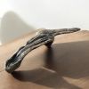 Driftwood pull | Hardware by The Vula Collection. Item made of wood with bronze