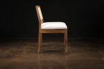 Argentine Rosewood Seating Chair in Solid Wood, Recoleta | Dining Chair in Chairs by Costantini Design. Item composed of wood and fabric