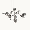Dune 10 Cluster Pendant Light | Chandeliers by MOSS Objects. Item composed of metal in contemporary or japandi style