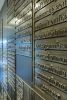 5 Penn Feature Wall | Paneling in Wall Treatments by Amuneal | 5 Pennsylvania Plaza in New York. Item composed of steel