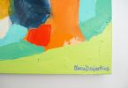 Four O’clock Break | Oil And Acrylic Painting in Paintings by Claire Desjardins. Item composed of canvas