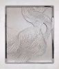 Silver flow | Mixed Media by Julia Gorbunova. Item composed of glass compatible with minimalism and contemporary style
