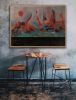 Horizons of Earth #5 | Mixed Media by Andrew Martin Miller. Item composed of canvas in mid century modern style