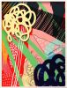 Troubled Waters | Paintings by ABDA Collective. Item made of wood with steel works with contemporary & eclectic & maximalism style