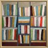 Literary waves / Ondes litteraires | Oil And Acrylic Painting in Paintings by Sophie DUMONT. Item made of wood & canvas compatible with minimalism and contemporary style