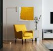 Déflorée Hommage KM | Pressing in Art & Wall Decor by Valérie Hallier. Item made of canvas