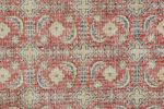 Vintage Zeki Müren Runner in Red with Blue & Beige Patterns | Area Rug in Rugs by Rug and Kilim
