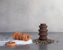 Coupled Salt + Pepper Mills | Jar in Vessels & Containers by Studio S II. Item composed of maple wood