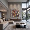 Holmes Trench Coat Impasto Oil Painting 180cm 70.8" | Oil And Acrylic Painting in Paintings by Dynasty Artisan. Item composed of linen in contemporary or eclectic & maximalism style