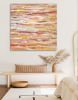 'DESERT WiND' original abstract painting by Linnea Heide | Oil And Acrylic Painting in Paintings by Linnea Heide contemporary fine art. Item made of canvas with synthetic