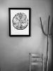 Glacier National Park, Split Log Tree Ring Prints | Prints by Erik Linton. Item made of paper