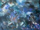 The Mark of a Mad Woman | Oil And Acrylic Painting in Paintings by Madeline Norton Art. Item made of canvas with synthetic