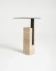 Mono Side Table | Tables by Yet Design Studio. Item made of metal & stone compatible with minimalism style